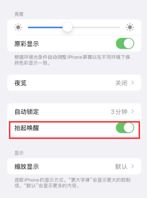 余庆苹果授权维修站分享iPhone轻点无法唤醒怎么办